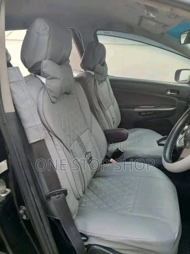 Car Fitted With Baije Leather Waterproof Seat Cover4 Front/Rear Seat