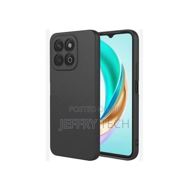 Silicon Back Case for Huawei Honor X6b - Black - main view