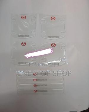 Clear Mazda 8pc Door Handles+Bowl Scratch Protectors - thumbnail 2