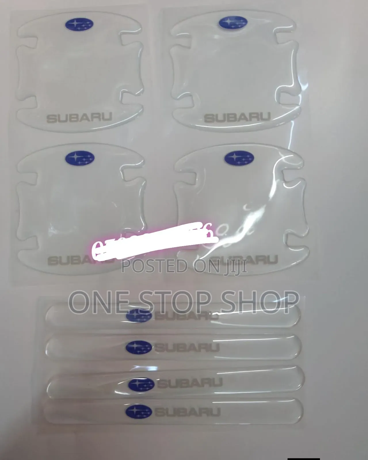 8pc Subaru Clear Antiscratch Handles Protector Guard