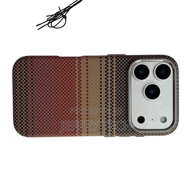 Fiber Quality Magnetic Case for iPhone 17 Promax - thumbnail 3