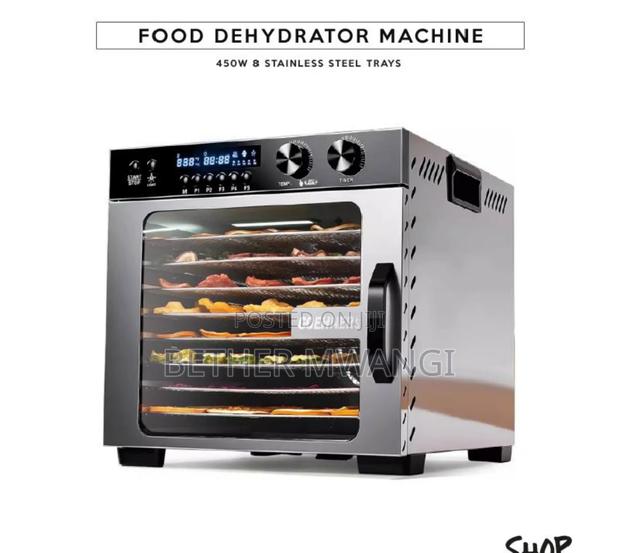 8- Shelf Food Dehydrator Machine In Kenya - thumbnail 2
