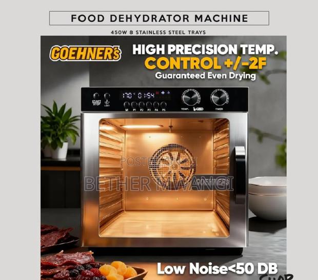 8- Shelf Food Dehydrator Machine In Kenya - thumbnail 3