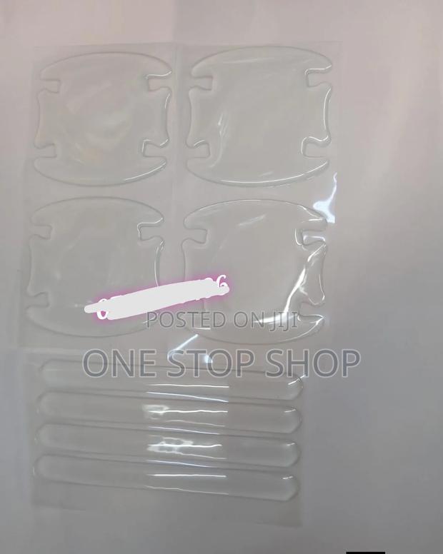 8x Clear Stickers for Handles and Bowl Universal Fit for Car Kodels