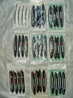 4x Pack Branded or Unbranded Car Logo Door Open Edge Guard