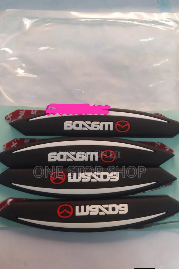 4x Mazda Car Door Guards Edge Defender Protector Trim Guard
