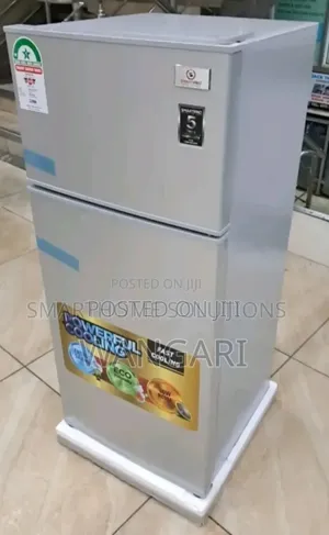 Smartpro 95litres Double Door Fridge