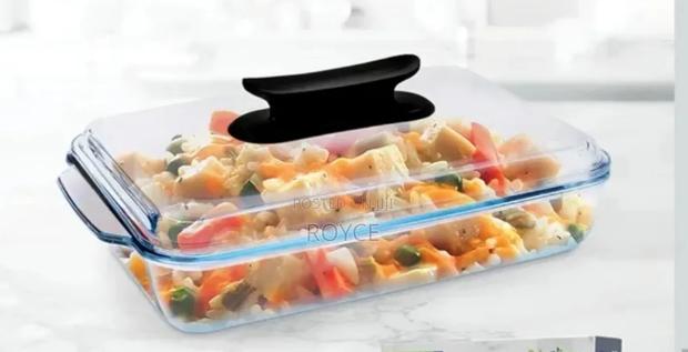 Casserole Baking Tin With Lid- 4l - thumbnail 4