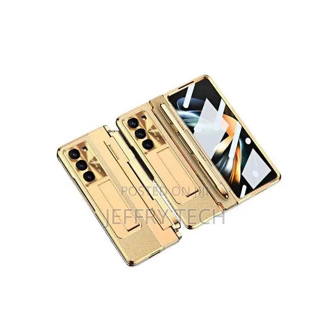 Samsung Z Fold 5 With S Pen and Pen Holder - Gold