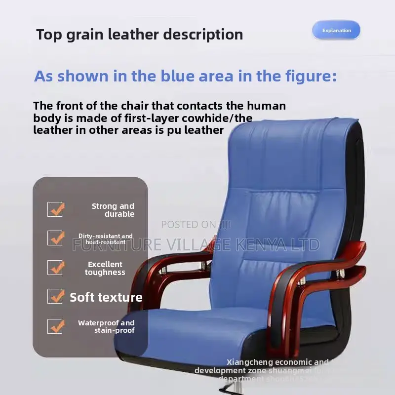 Office Chair; Bliss Executive Office Chair