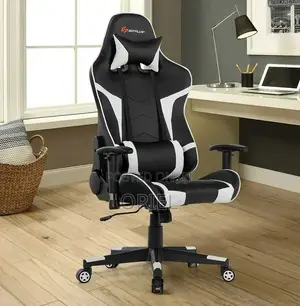 Gaming Chair: Game Pro Lumbar Support Office Gaming Chair