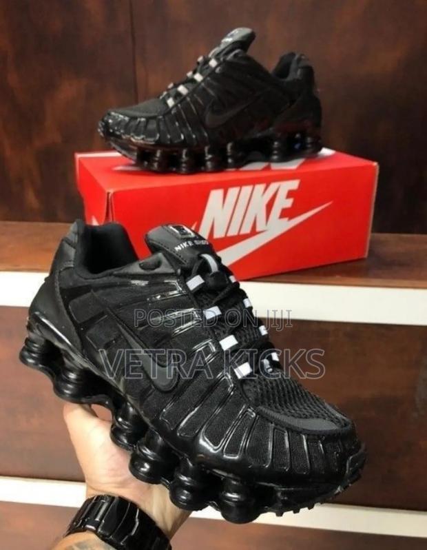 Nike Shox Men Shoes All Black