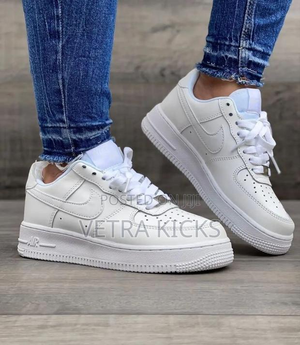 Nike Airforce One Unisex Sneakers White - thumbnail 3