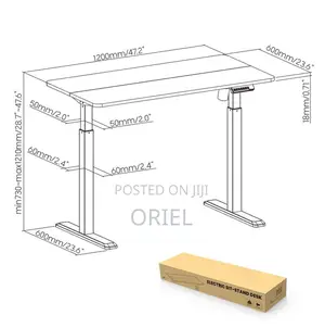 Standing Desk: Elite Rise Motorized Sit-Stand Office Desk