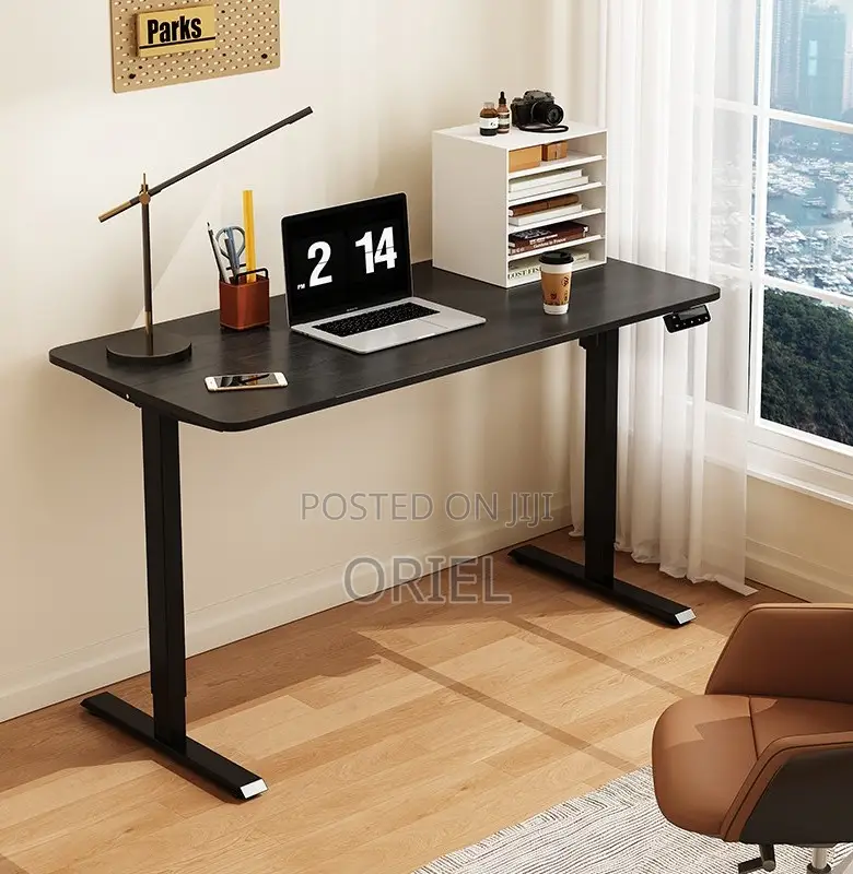 Standing Desk: Elite Rise Motorized Sit-Stand Office Desk