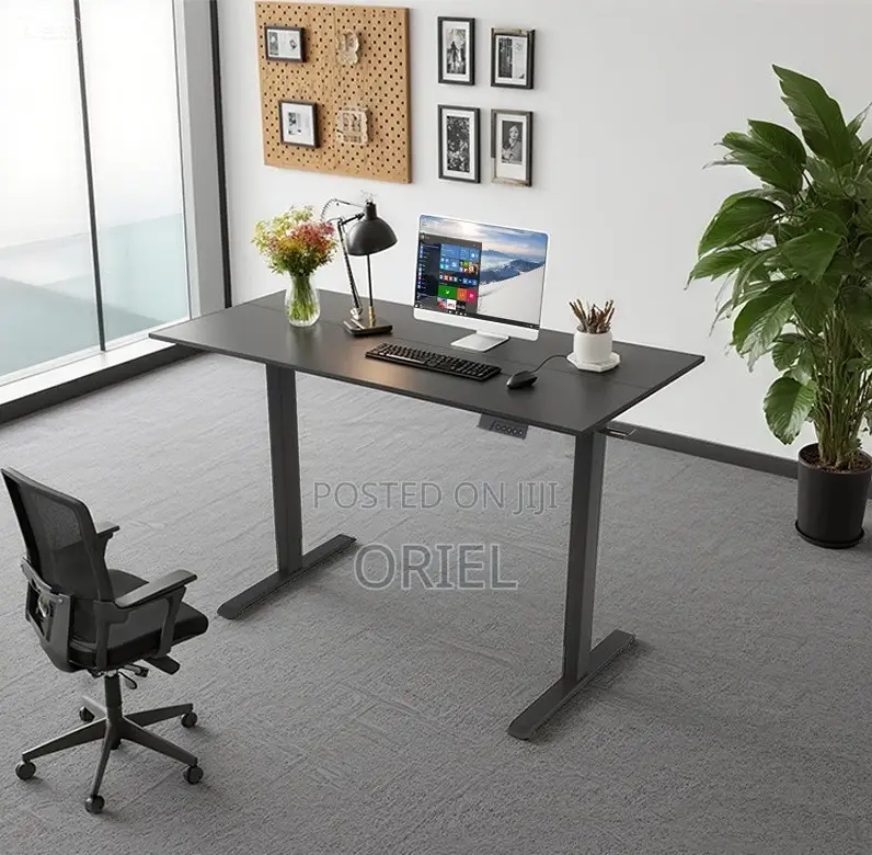Standing Desk: Elite Rise Motorized Sit-Stand Office Desk
