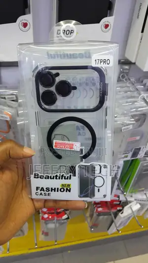 Racy Translucent Case With Camera Ring Lens for iPhone 17 Pro