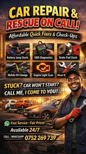 Mobile Mechanic – Flat Tire Rescue, Jumpstart Roadside Help