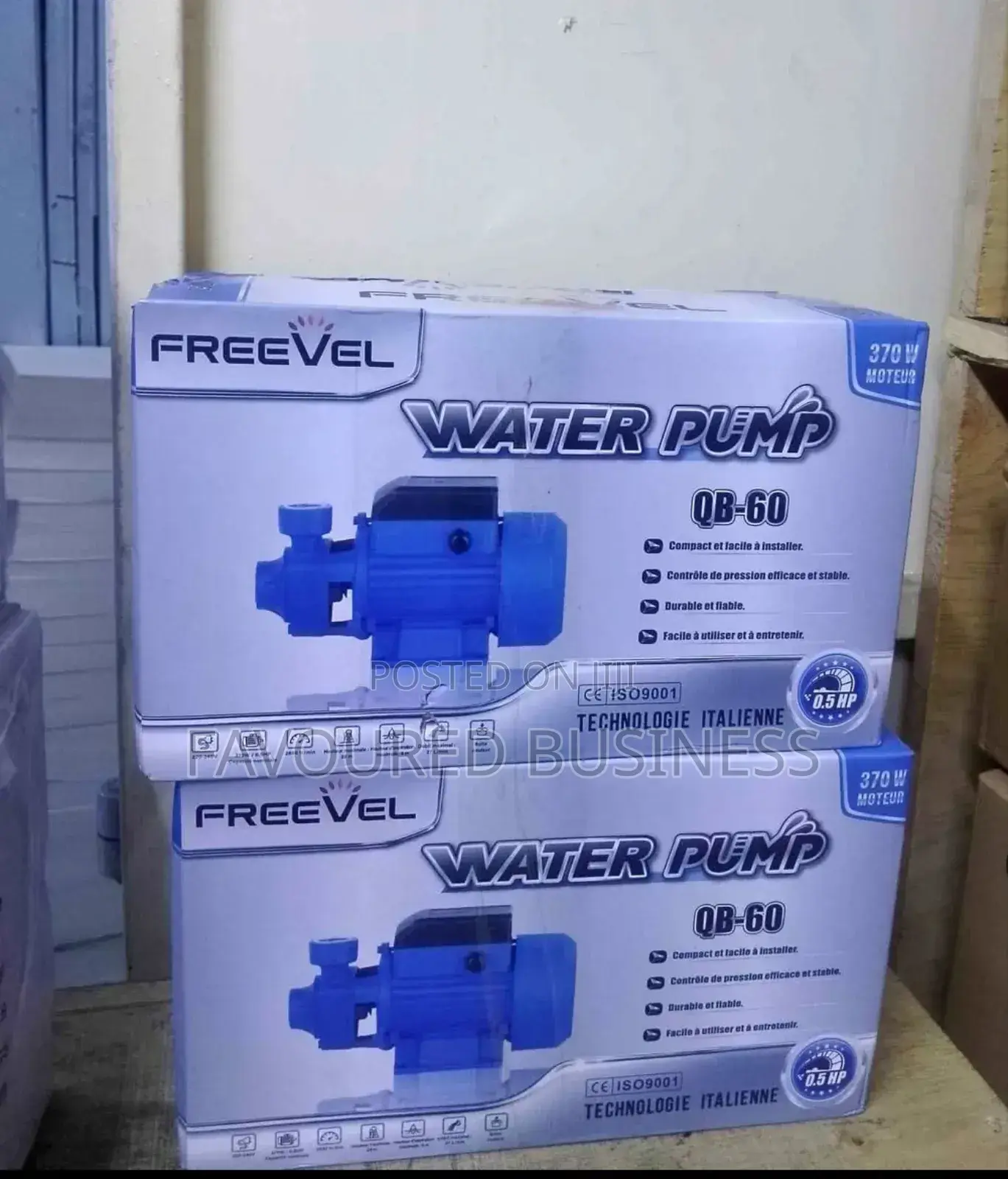 0.5 Hp Booster Pump./ Electric 0.5hp Water Pump