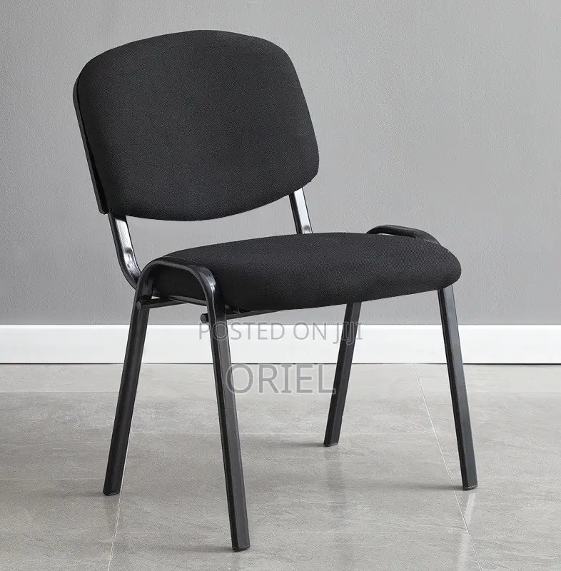 Office Chair: Smart Seat Black Fabric Office Task Chair