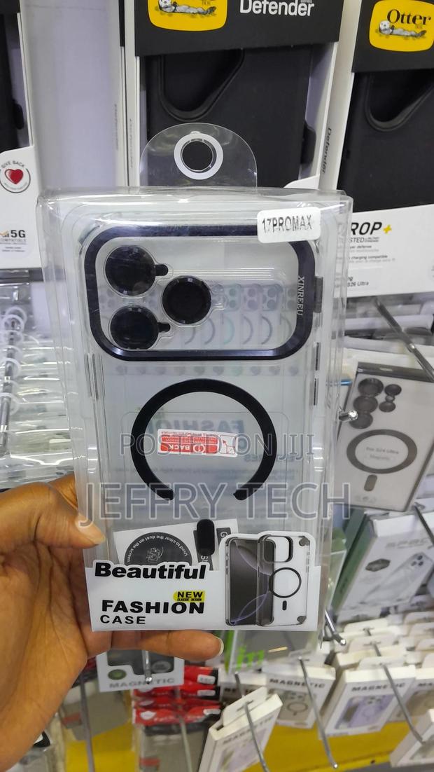 Clopi Clear Case With Camera Ring Lens for iPhone 17 Pro Max - main view