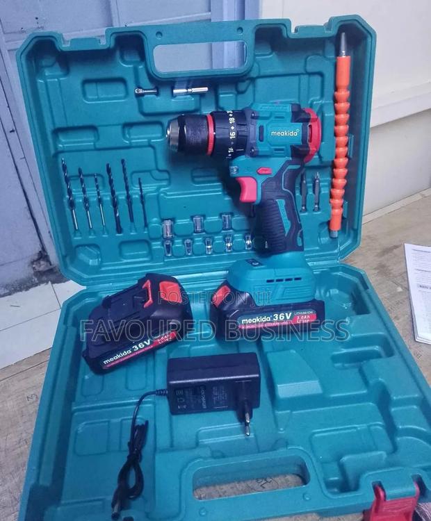 Meakida Cordless Brushless Drill - main view