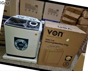 In Stock Von 11 KGS Twin Tub Washing Machine