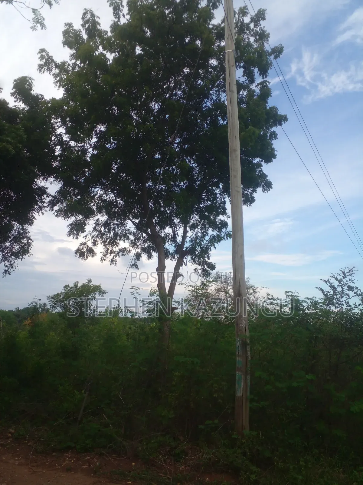 3/4 Acre Plot in Ukunda Kona Musa, in Between Babla and Mvindeni.