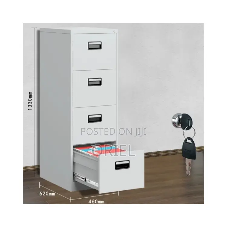 Cabinet: Executive File 4-Drawer Office Cabinet