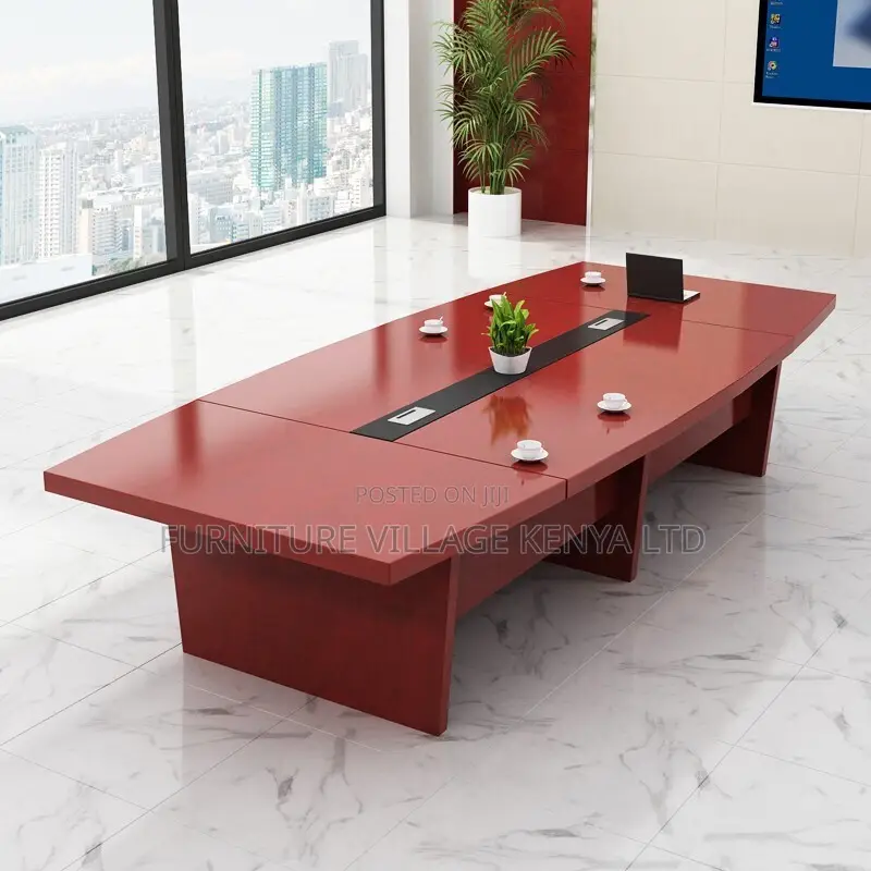Boardroom Table; 14 - 16 Seater Mahogany Office Boardroom Table
