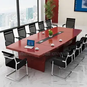 Boardroom Table; 14 - 16 Seater Mahogany Office Boardroom Table