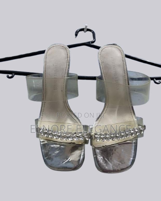 Classy Silver Stones Heels - thumbnail 3