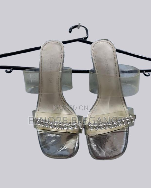 Classy Silver Stones Heels - thumbnail 4