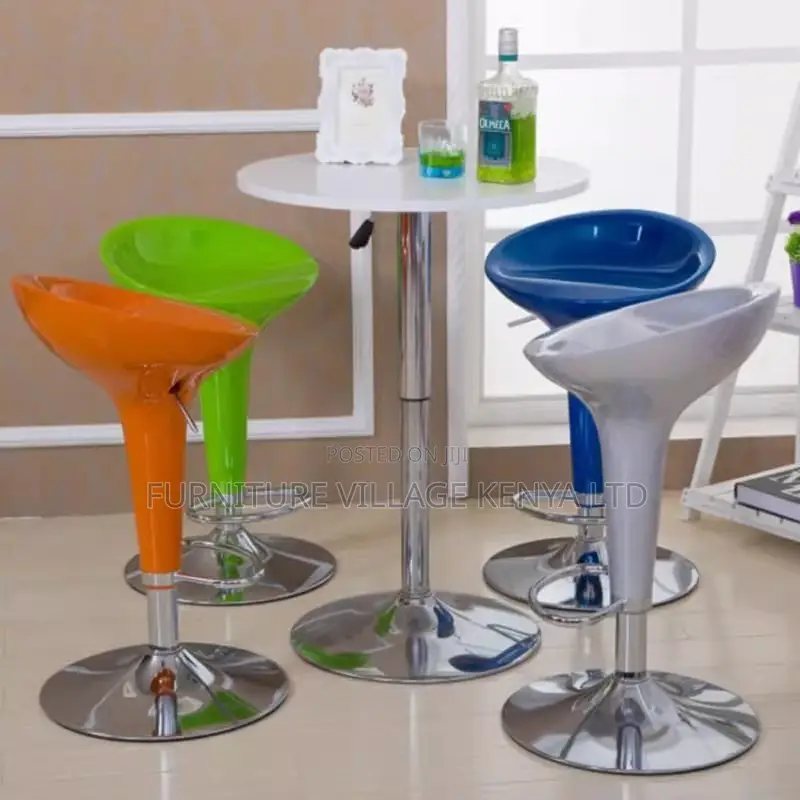 Bar Stool; Adjustable Swivel Bar Stool