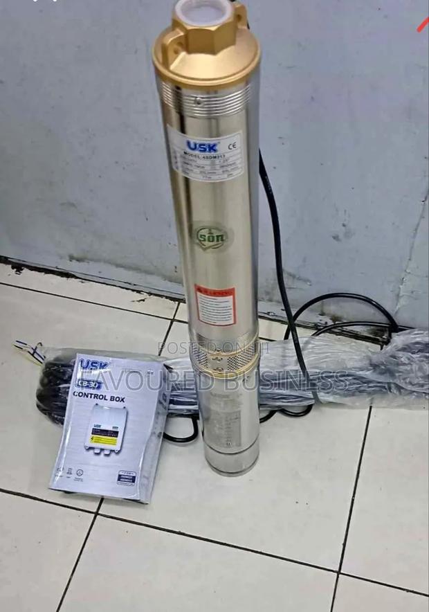 Usk 1hp Electric Submersible Water Pump 84m Max Head/Usk Pump Electric