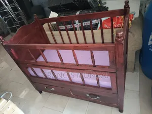 Baby Cot With Mattress