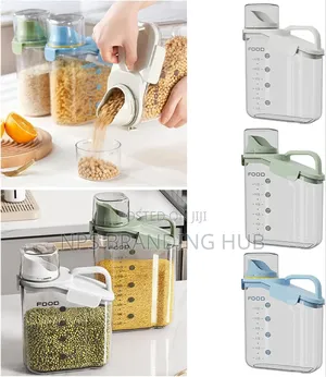 Clear Air Tight Multi-purpose Fresh Food Container Capacity 3l P.O