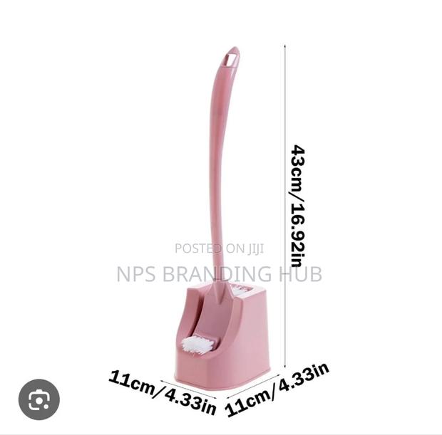 Double Sided Toilet Brush With Matching Stand P.O - thumbnail 3