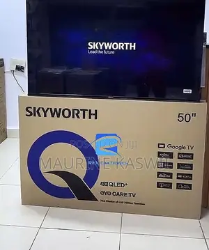 Skyworth 50q6500 50-Inches Qled Smart TV Uhd Google TV Frameless