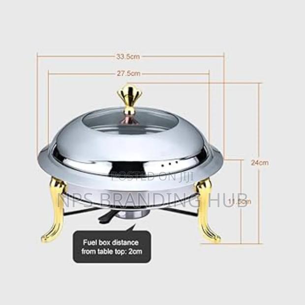 28cm Chaffing Dish Food Warmer (P O - thumbnail 2