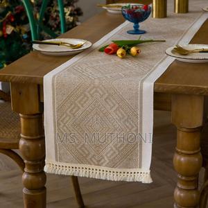 Neutral Pattern Table Runner - thumbnail 2
