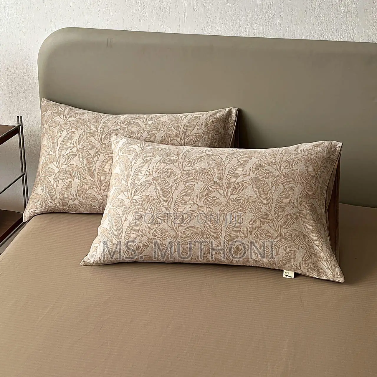 Tokokimo Botanical Leaf Print Bedding Set