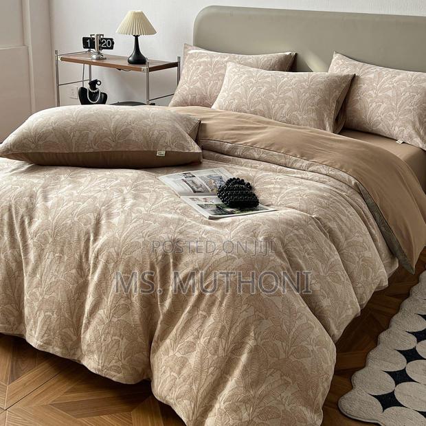 Tokokimo Botanical Leaf Print Bedding Set - thumbnail 3