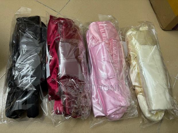 7 in 1 Ladies Sleeping Silk Satin Night Set - thumbnail 6