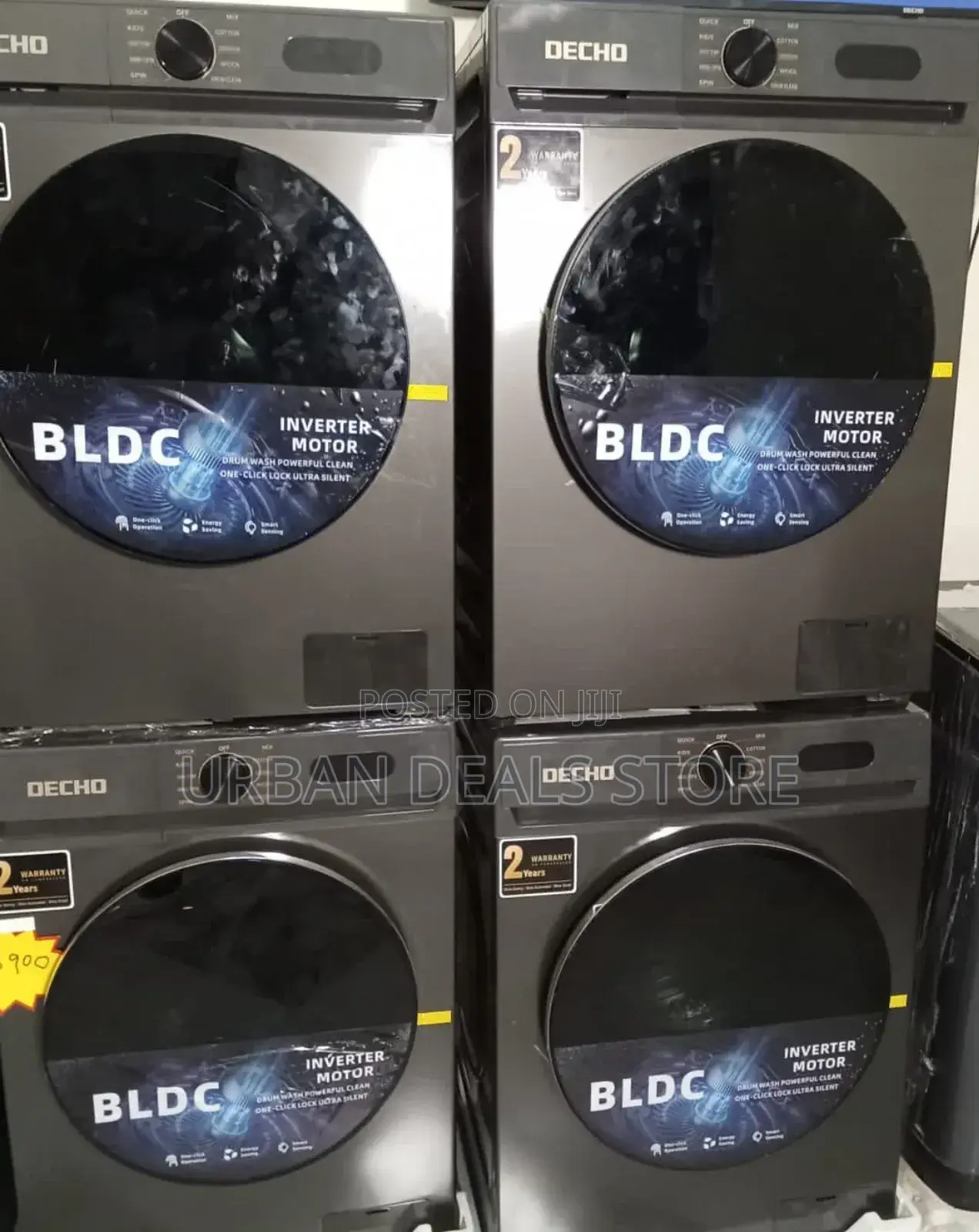 Decho 8kgs Front Load Washing Machines