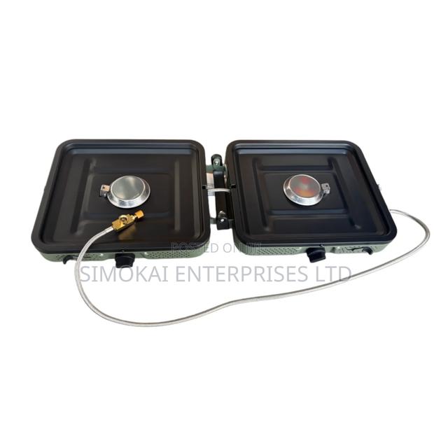 Foldable 2 Burner Camping Stove