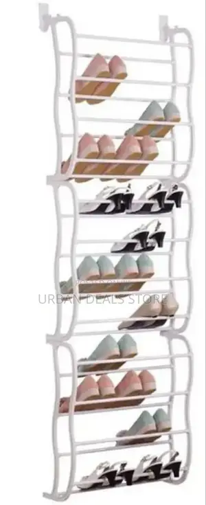 Over the Door Shoe Rack With Space Saving Design