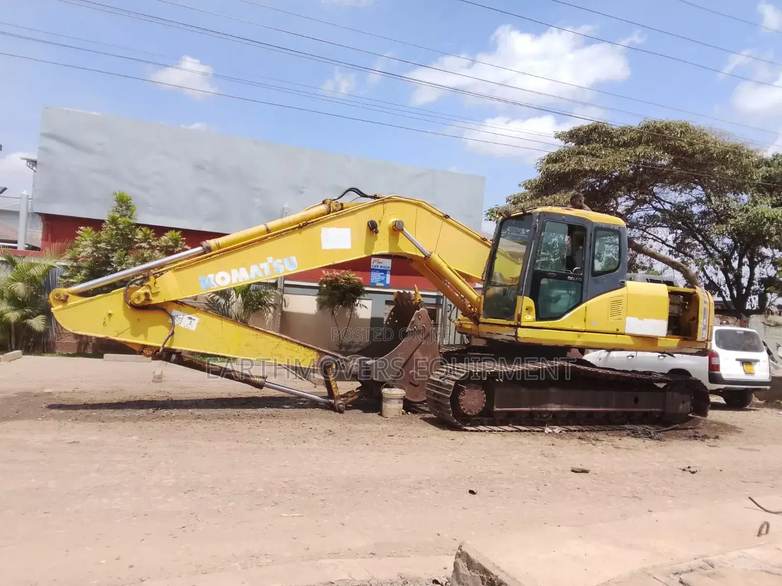 Excavator and Wheel Loader for Hire