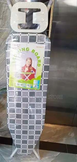 Imported Metallic Ironing Board With Mettalic Flame