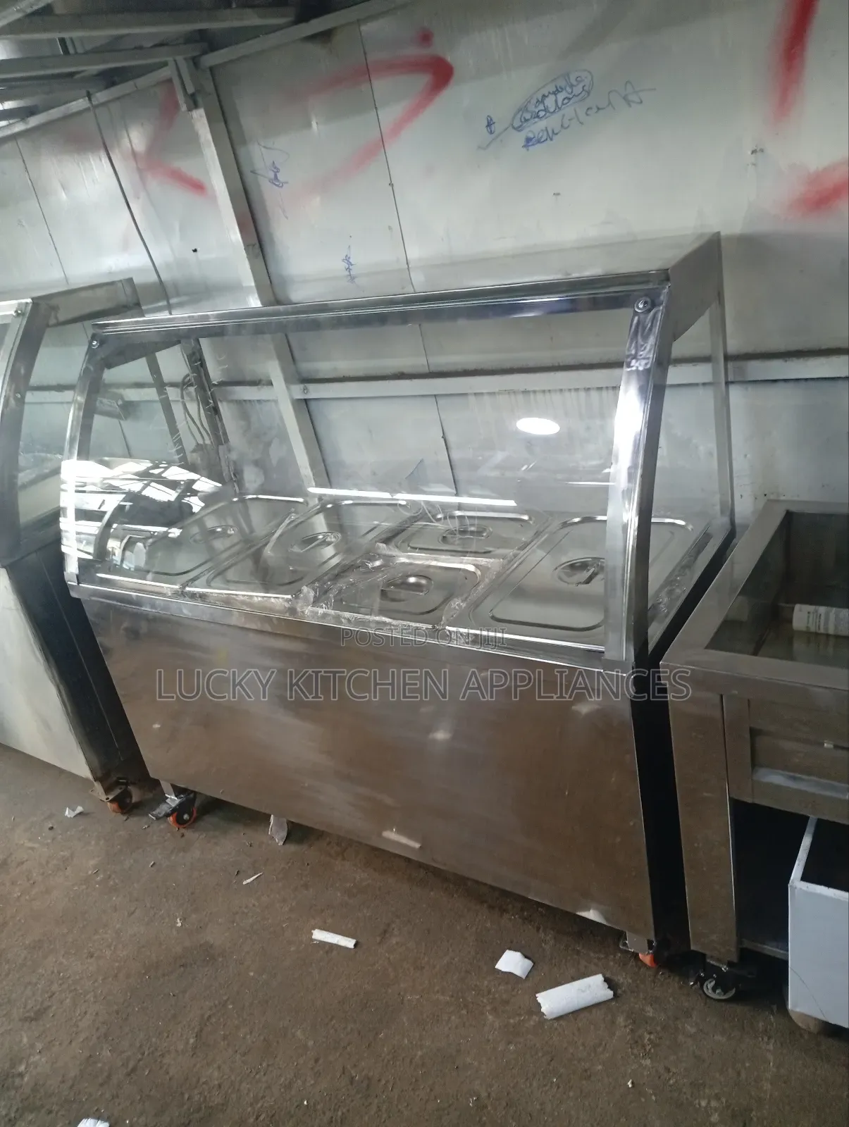 Stainless Steel Food Display/ Bain Marine.